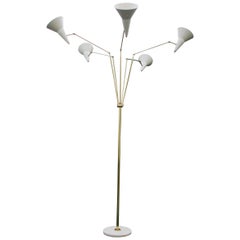 Italian Articulating Floor Lamp