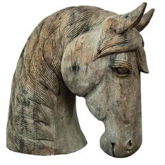 Antique Carousel Horse Head