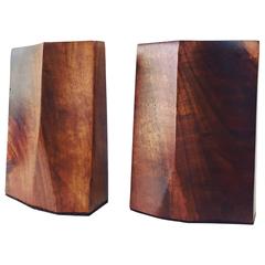 Rude Osolnik Freeform Walnut Bookends 5