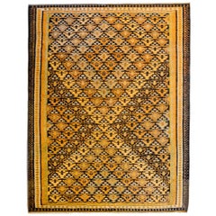 Tapis Kilim Qazvin du milieu du XXe siècle