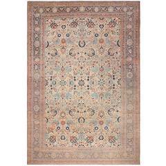Antique Persian Haji Jalili Tabriz Rug 12