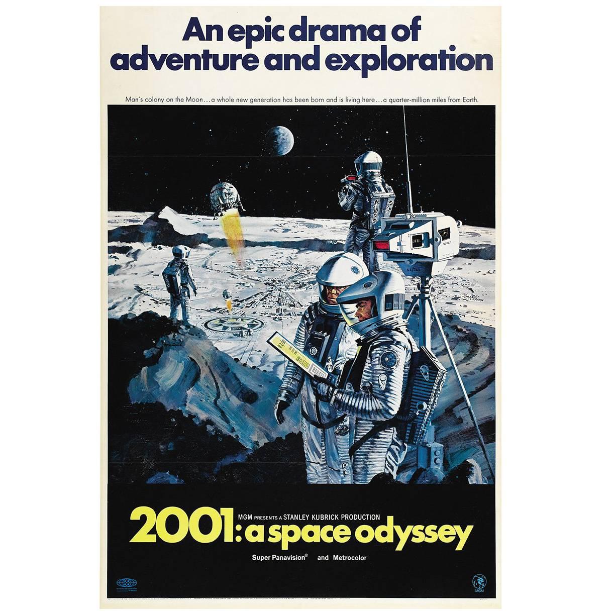 "2001: a Space Odyssey", Poster, 1968 For Sale