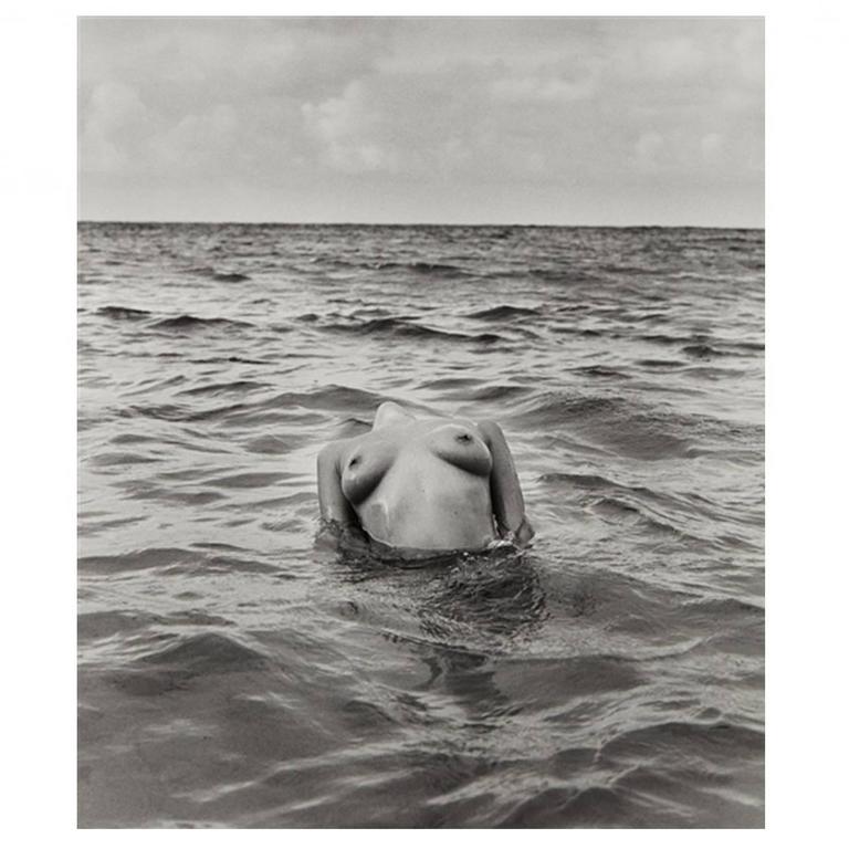 Floating Torso 1987 by Herb Ritts For Sale