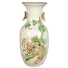 Chinese Peacock Phoenix Tail Vase 4