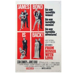 "From Russia with Love" Poster, 1964