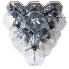 Large Wall or Ceiling Lamp by Motoko Ishii for Staff, Germany, 1970s Large Wall or Ceiling Lamp by Motoko Ishii for Staff, Germany, 1970s