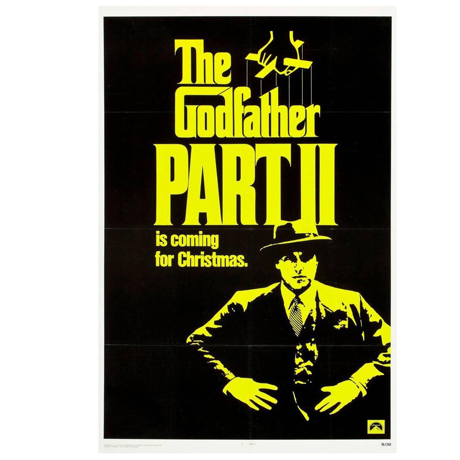 The Godfather Part Ii Film Poster 1974 For Sale At 1stdibs