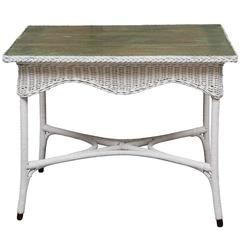 English Wicker Table