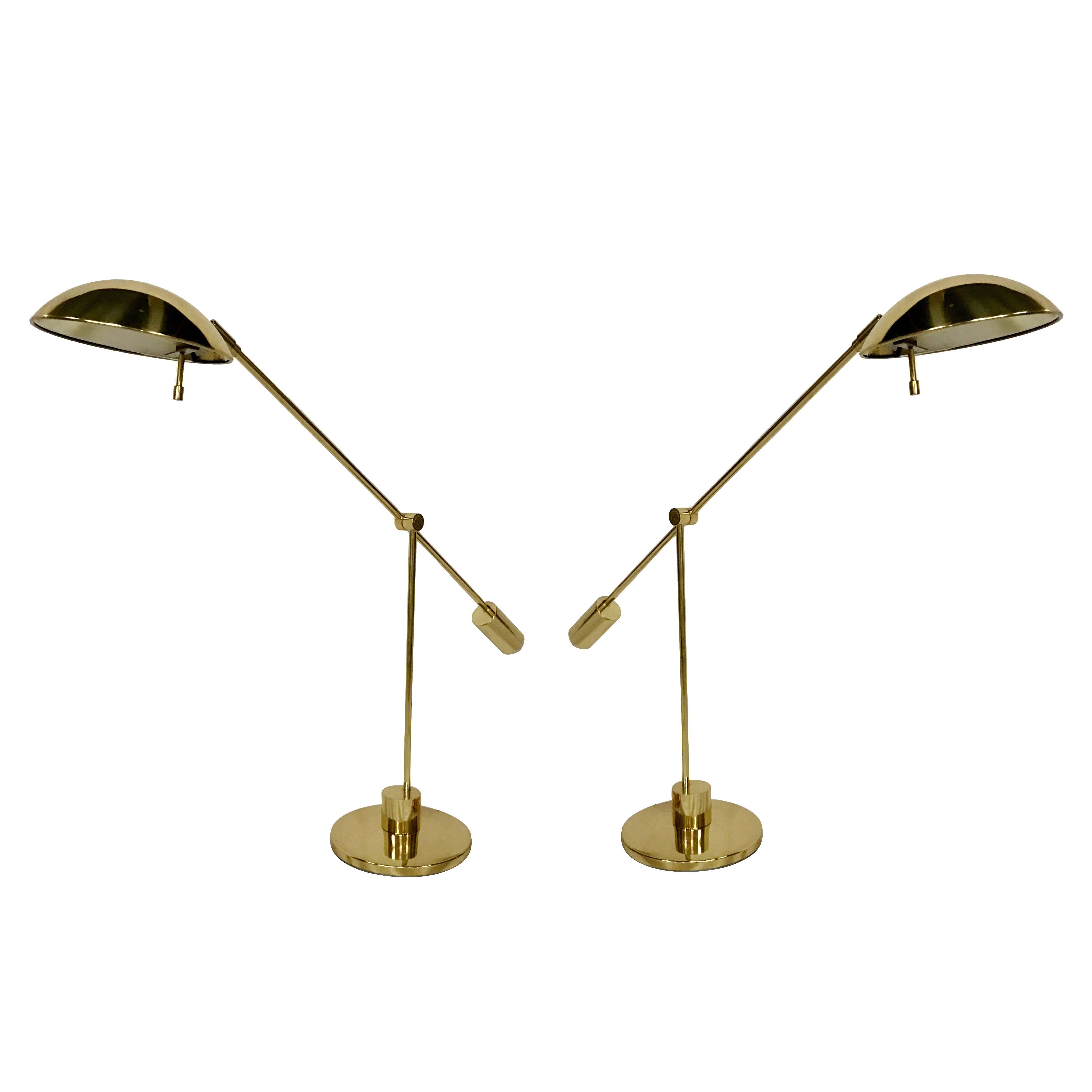 SwivelArm Table Lamp at 1stDibs