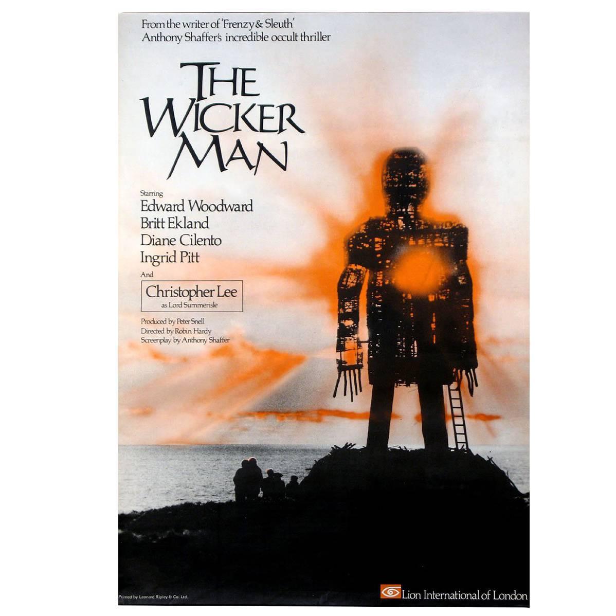 "The Wicker Man" Film Poster, 1973 For Sale