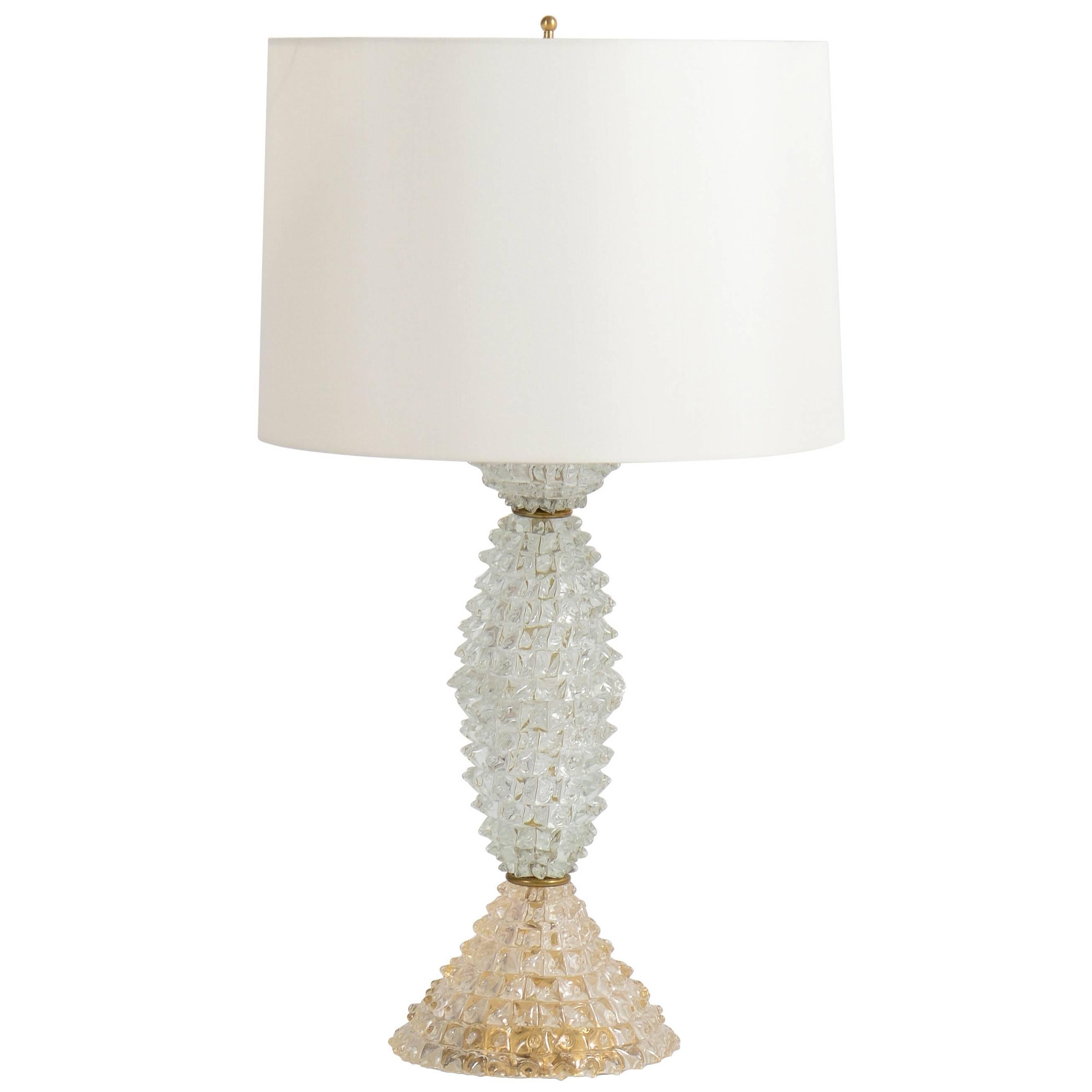Crepitio Table Lamp by Ercole Barovier For Sale