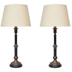 Pair of Candlestick Table Lamps