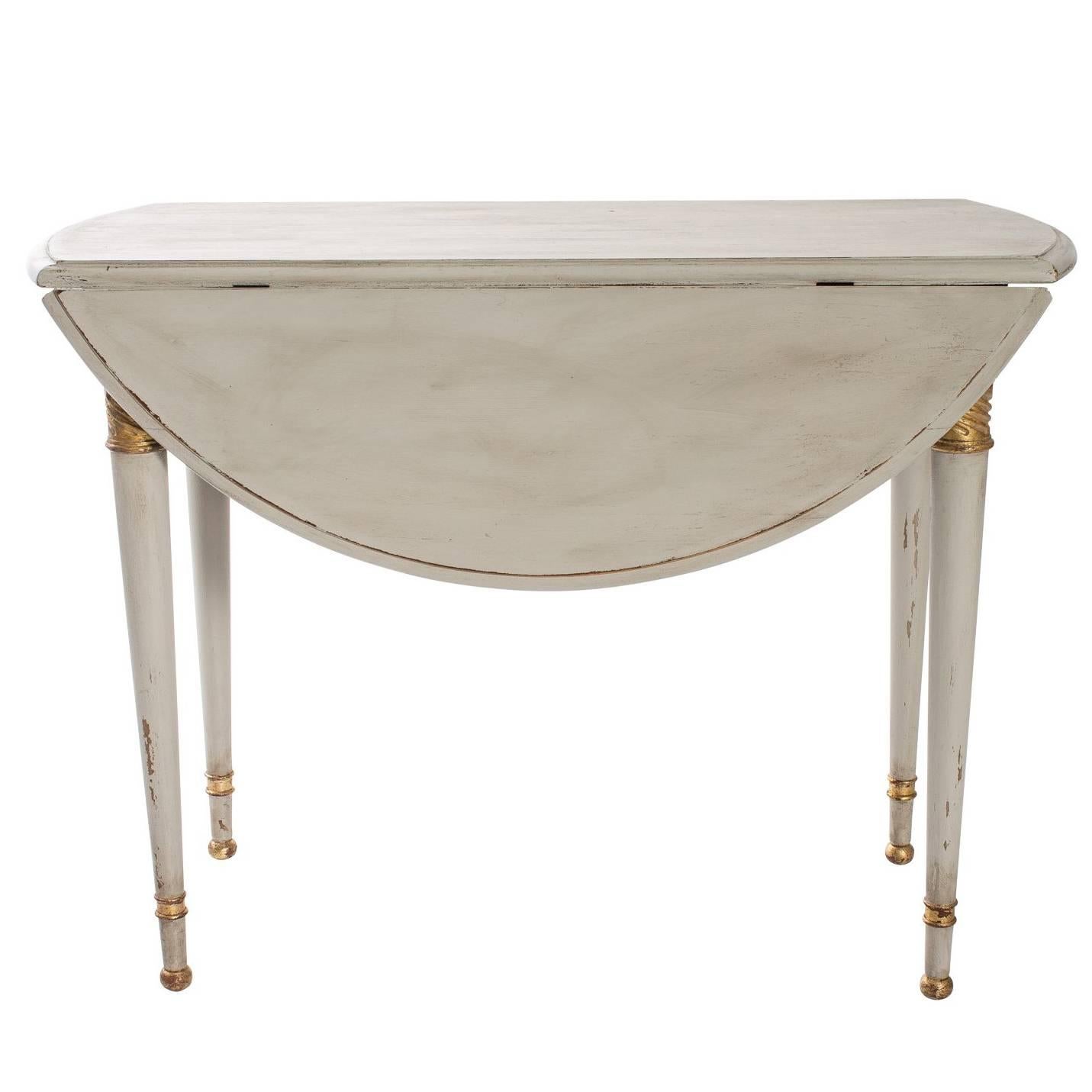 Gustavian Style Drop-Leaf Table