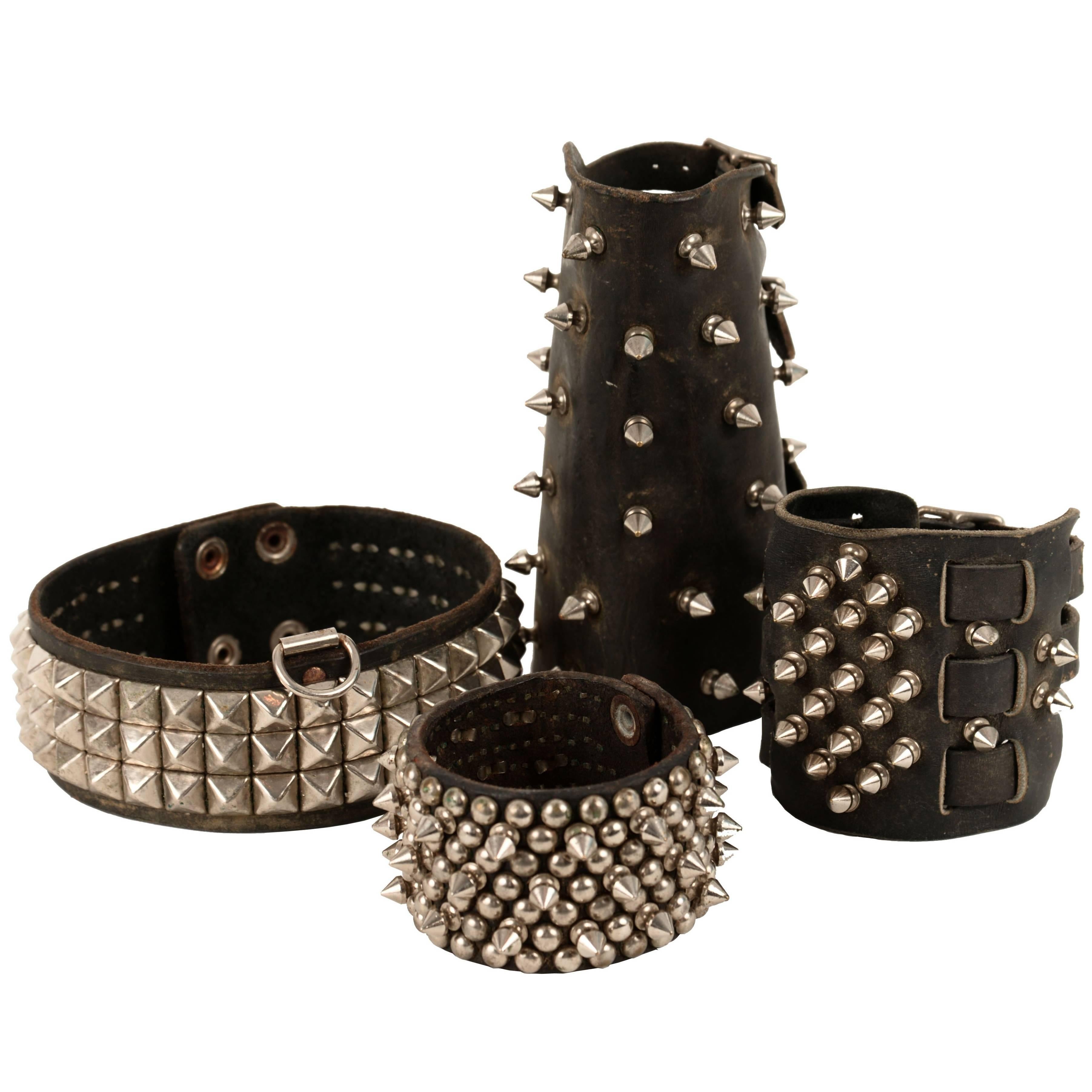 Studded Leather Accessories For Sale
