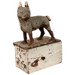 Antique Cast Iron Pooch