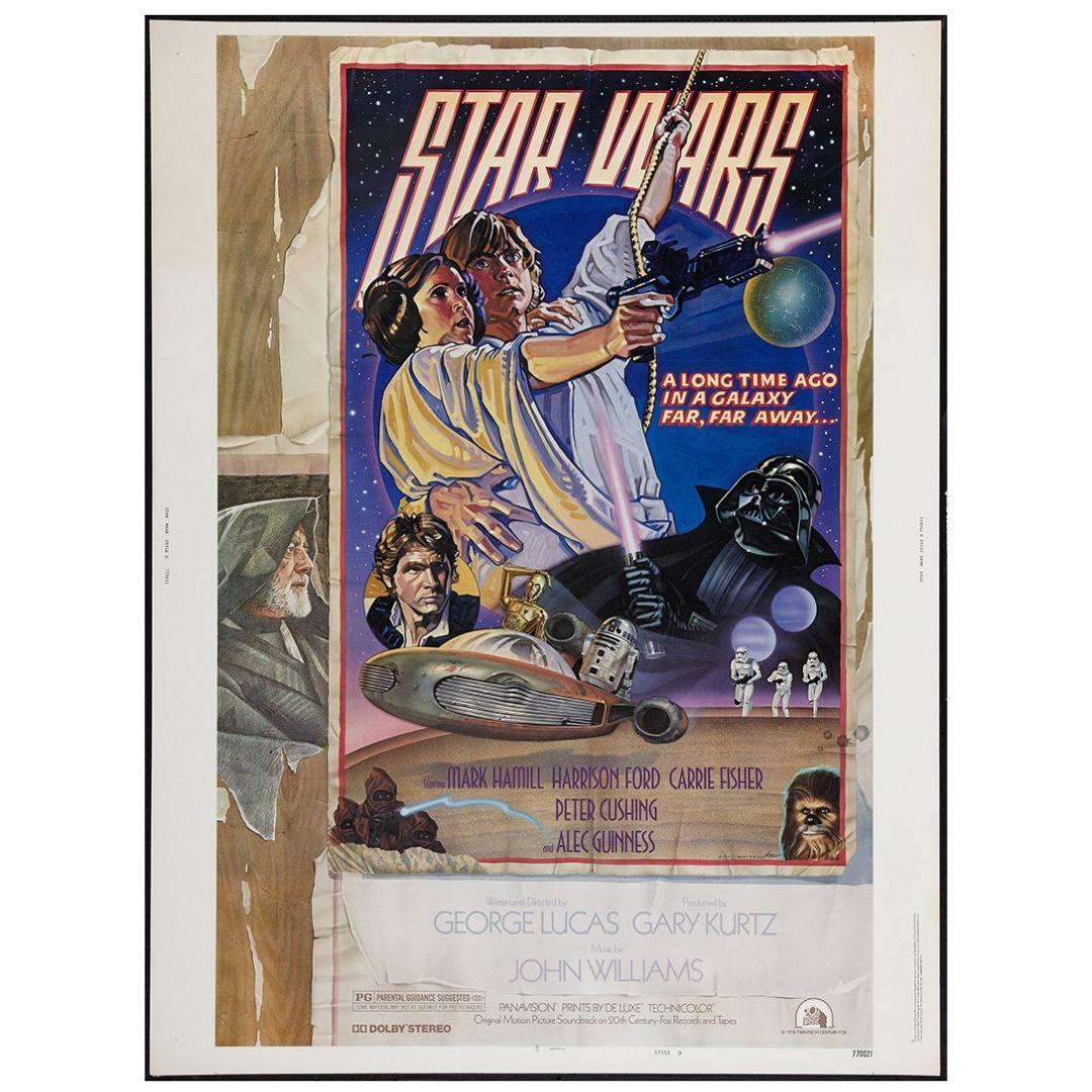 "Star Wars" Film Poster, 1977
