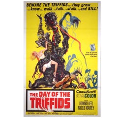Vintage "The Day Of The Triffids" Film Poster, 1963