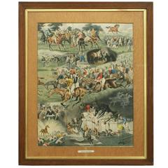 Horses Racing Print, A Racing Nightmare, Alfred Charles Havell