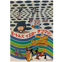 "Yellow Submarine" Original Japanese Film Poster 1