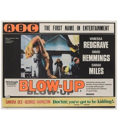 "Blow Up" Original Film Poster
