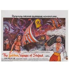 "Golden Voyage of Sinbad" Original British Film Poster 9