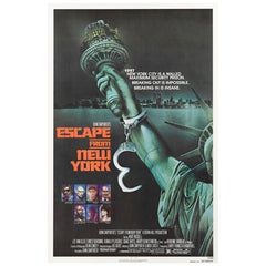 "Escape from New York" Original US Movie Poster