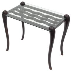 Unique Italian Side Table, 1940s 7
