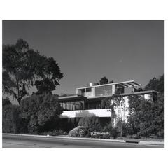 Julius Shulman Photograph of Silver Lake Neutra House 3
