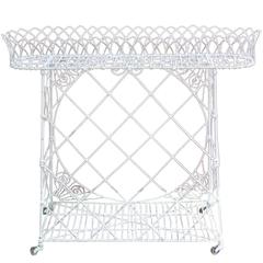 Decorative Metal Painted Plant Stand 7