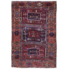 Superb Antique Kurdish Rug 4