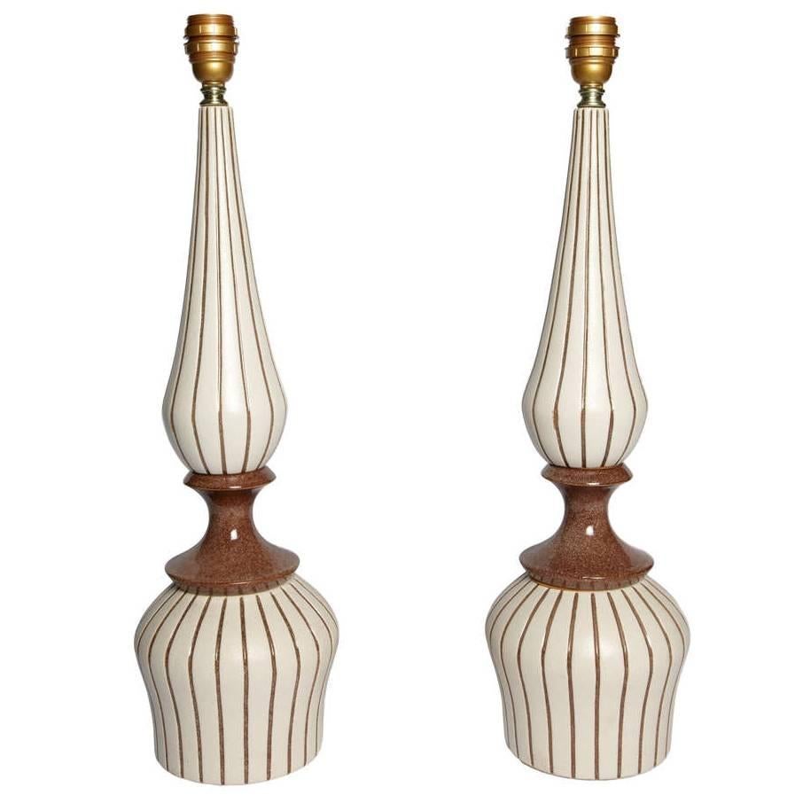 1960s Ceramic Lamp