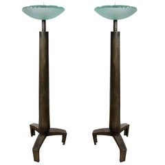Awesome Pair of Candlestick by Max Ingrand
