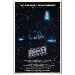 Retro "The Empire Strikes Back" Film Poster, 1980