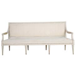 Gustavian Sofa by Jacob Malmsten 5