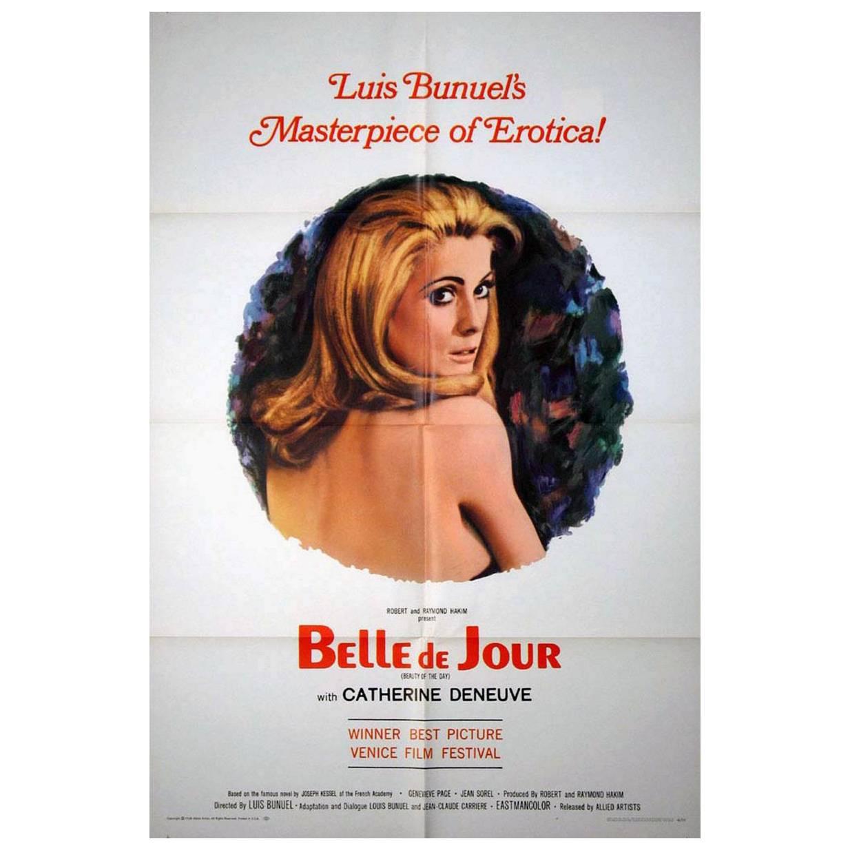 "Belle de Jour" Film Poster, 1967 For Sale
