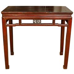 Antique Asian Elmwood Table