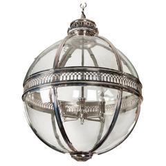 Nickel-Plated Lantern