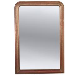French 19th Century Louis Philippe Gold Gilt Mirror 6