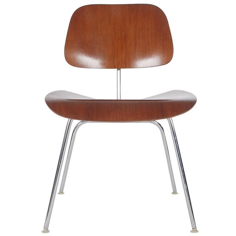 Mid-Century Modern DCM Dining or Side Chair by Charles Eames for Herman