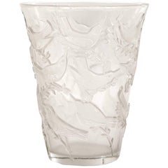 René Lalique "Grives" Vase
