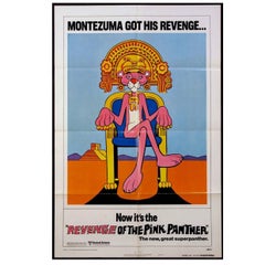 Vintage "Revenge Of The Pink Panther" Film Poster, 1978