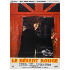 "Le Désert Rouge" Film Poster, 1964