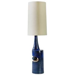 Danish Studio Ceramic Stoneware Table Lamp 9