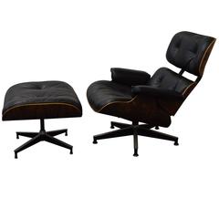 Rosewood Charles Eames Lounge Chair and Ottoman for Herman Miller 11