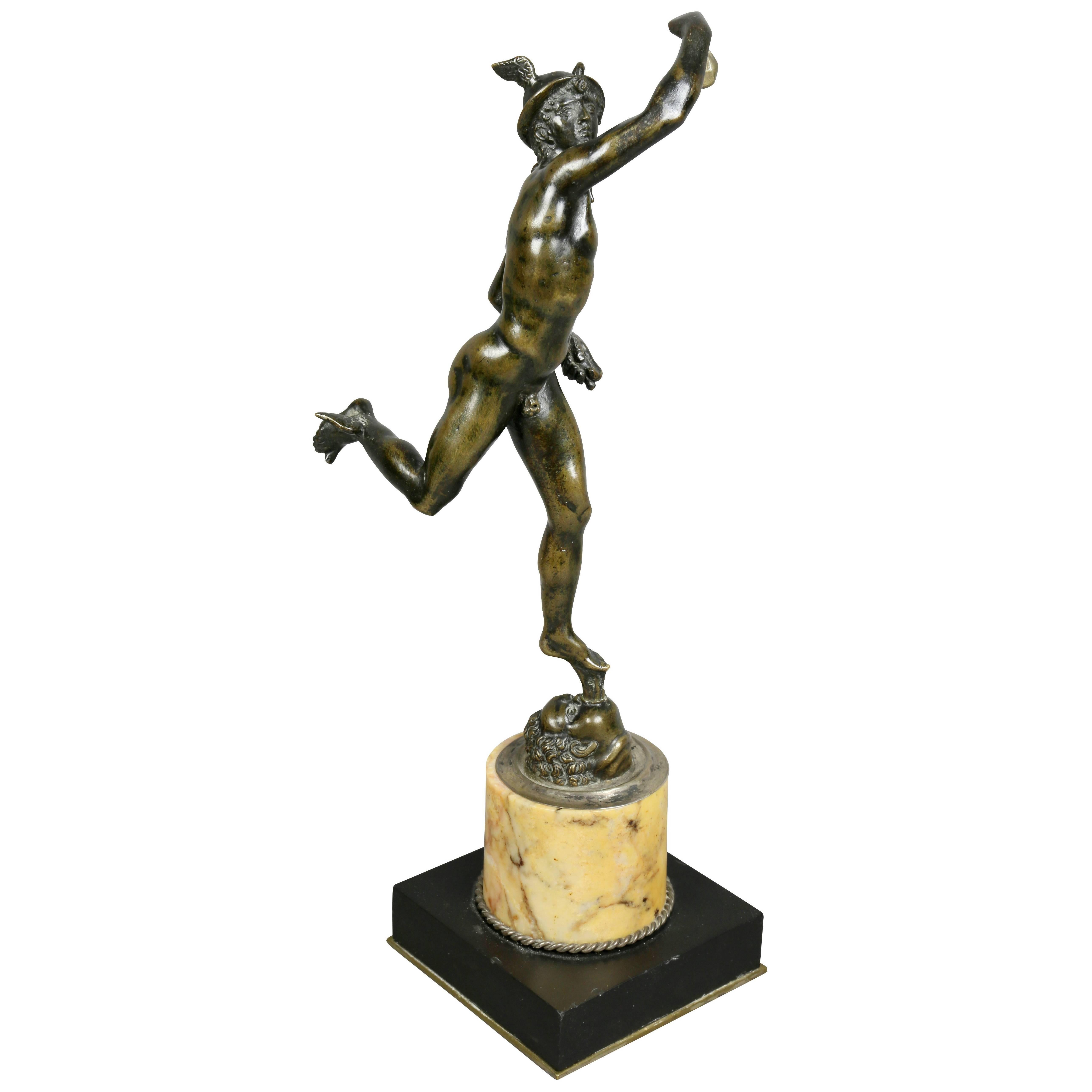 Italian Grand Tour Bronze Figure of Mercury