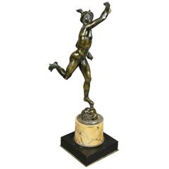 Italian Grand Tour Bronze Figure of Mercury 3
