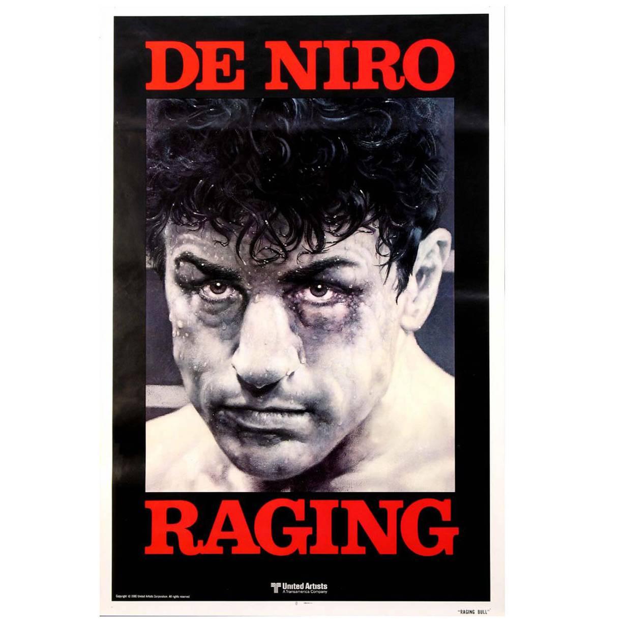 "Raging Bull" Film Poster, 1980 For Sale