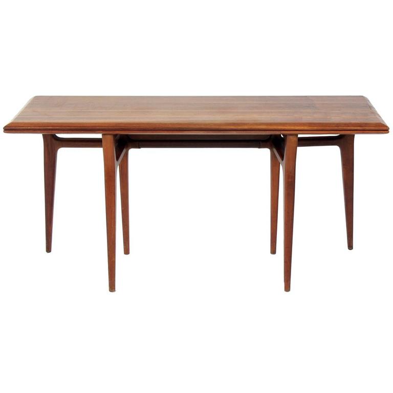Modernist Italian Flip Top Console Table For At 1stdibs Modernist Italian Flip Top Console Table For