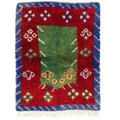 Striking Work of Woven Folk Art, Tulu Rug 6