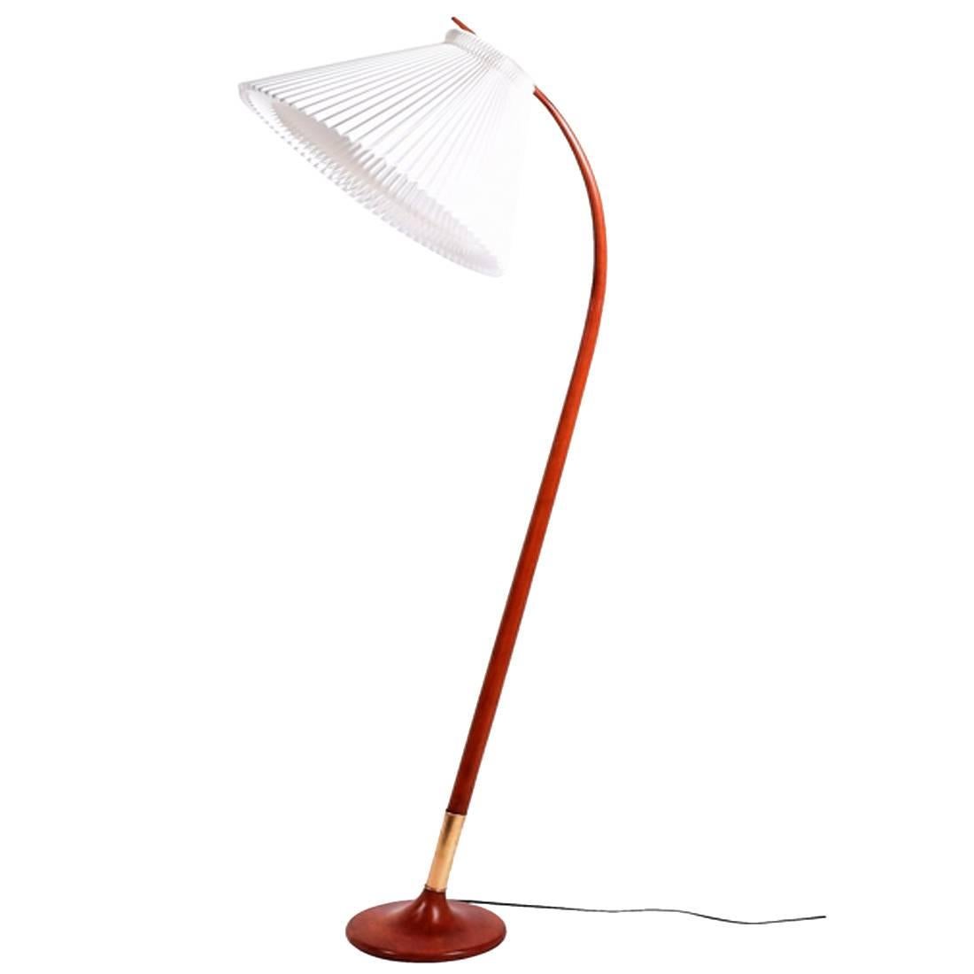 Severin Hansen Jr. Floor Lamp for Haslev Møbelfabrik